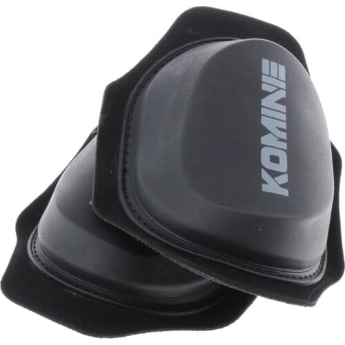 Universal Adults Motorcycle ATV Motocross Knee Pucks Sliders Protector for Men & Women Racing (Black)