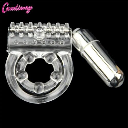 Cock rings Vibrators delay Ejaculation dildo ball holder extender Premature Lock Fine clit Sex Toys product for Men couble ring