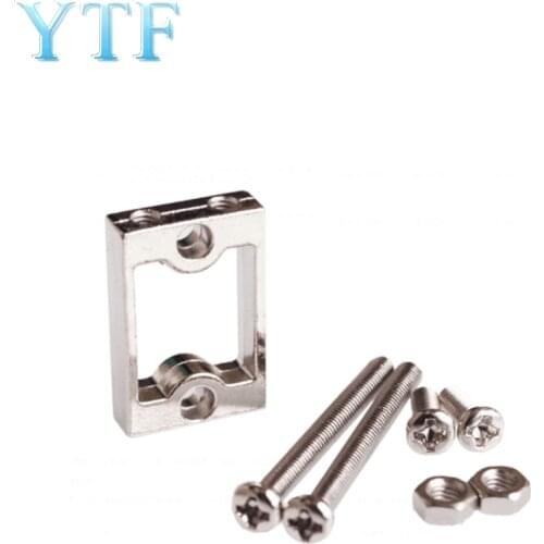 10pcs TT Motor Bracket Motor Rack Aluminum Alloy Intelligent Car Chassis Wheel Screw Fasteners