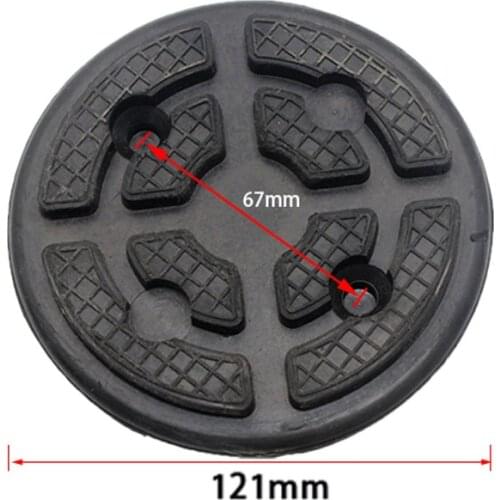 12cm Jack Pad Lift Rubber Pad Frame Rail Adapter for Pinch Weld Side Lifter Auto Lift Rubbers Pads Tool for Jacks