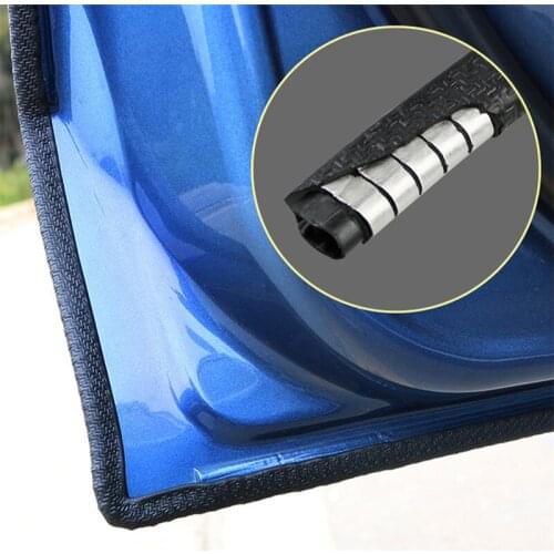 5M universal built-in steel disc car door anti-collision strip for Porsche 911 918/Cayenne/Macan/Macan S/Panamera/Cayman/Carrera
