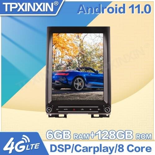 Android 11 For Ford Raptor F350 2015-2020 Android Vertical Screen Car Radio GPS Navigation Stereo Headunit Multimedia DVD Player