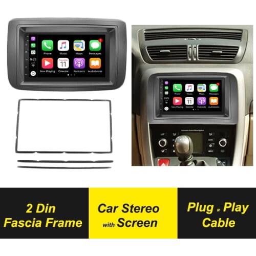 Autoradio 2 Din Car Multimedia Radio Fascia For FIAT CROMA 2005 Stereo Audio Frame GPS Navigation Android Recorder Player Panel