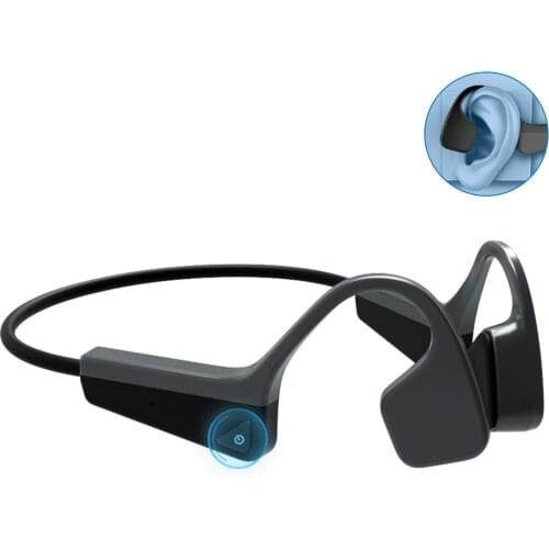 Wireless bone conduction earphone Bluetooth 5.0 open headphones waterproof noise reduction sports headset for Android IOS