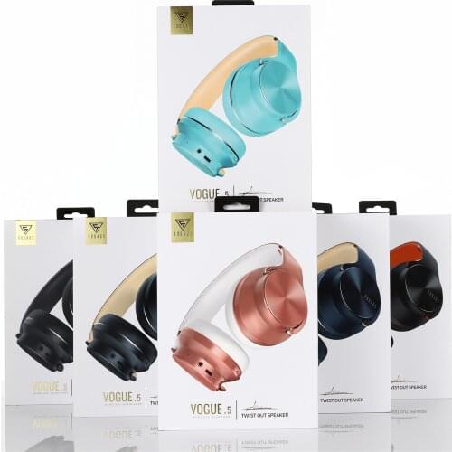 Newest Wireless Headphones DOQAUS V5 Bluetooth Headphones Speakers 2 in 1 Foldable NFC HiFi Stereo V5.0 with Mic Support TF Card