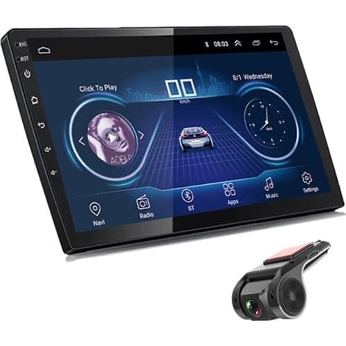 9 Inch 2 Din mp5 Android 8.1 Car Radio Support Wifi Bluetooth GPS Dual USB APP FM SD Video Output Mirror link Multiple Languages