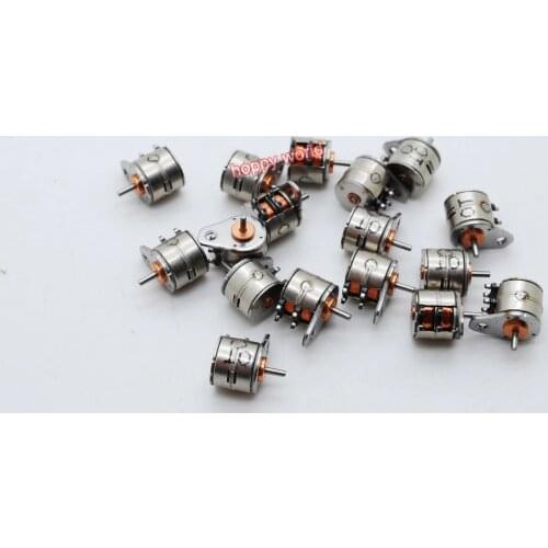 NEW 10pcs Japan Nidec 4 Wire 2 Phase micro stepper motor D6xH5.5mm mini stepping motorr for camera