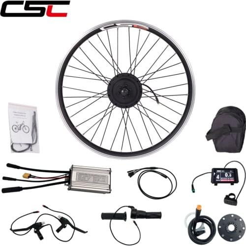 Waterproof electric bike motor rear wheel 36V 350W Electric Bicycle For 20 24 26 27.5 28 29inch 700C E-BIKE Conversion Kit