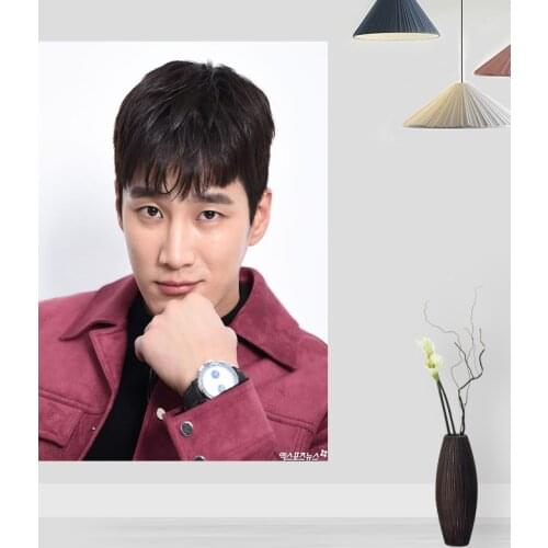 New Ahn Bo-hyun Posters On The Wall Modern Anime/Movie/Abstract Rectangle Poster Canvas Fabric Cloth Wall Art Unframed 0224