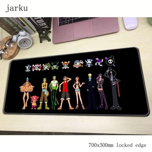 ONE PIECE mouse pad gamer 700x300mm notbook mouse mat large gaming mousepad large Roronoa Zoro pad mouse PC desk padmouse
