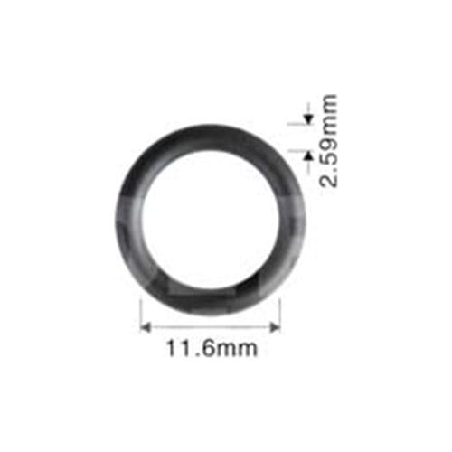 Fuel Injector Orings, 11.6x2.59mm, 500pcs, 2023, Injector Rubber O-rings, Repair Kits