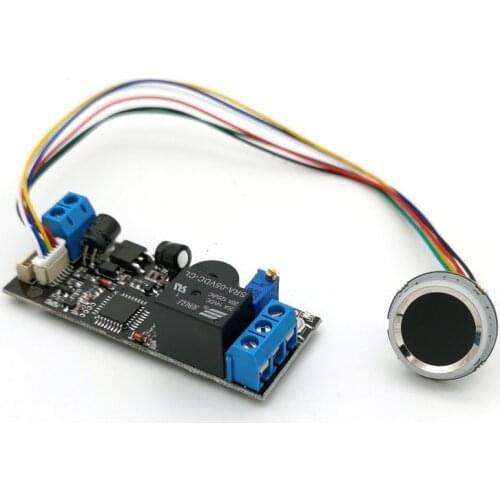 K202+R502-A DC12V Low Power Consumption Fingerprint Control Board + R502-A Fingerprint Module