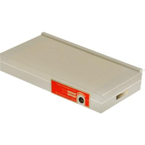 100*175 Precision Manual Powerful Fine Mesh Disk Permanent Magnetic Chuck for Spark Machine Engraving Machine Grinding Machine