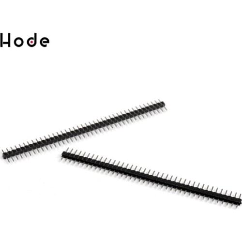 10pcs Male Single Row Pin Header Strip 2mm 40 Pin Male Single Row, pin header 2.0mm male pin header connector