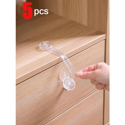 Vanzlife Childrens cabinet door anti-pinch security lock baby protective cabinet lock drawer cabinet refrigerator lock drawer