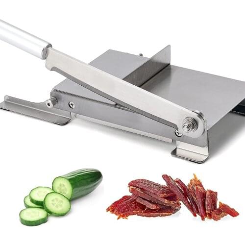 Manual Ribs Slicer Household Stainless Steel Deboning Slicer Chicken Ribs Vanilla Meat Slicer Household Cooking With Sharpener