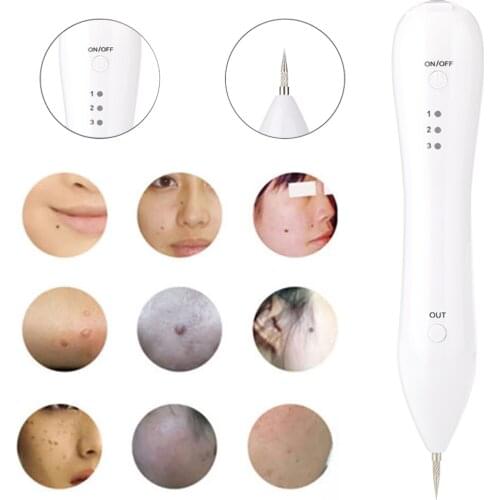 Tattoo Remaval Pen Dark Spot Remover Laser Freckle Removal Machine Skin Mole Removal for Face Laser Mole Removal Pen Set