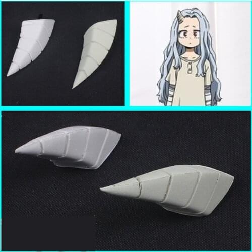 2 Colors Anime Boku no Hero Akademia My Hero Academia Eri Horn Head Clip Headwear Hairwear Cosplay Props Accessories