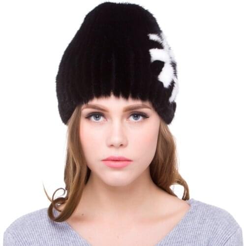 JKP Womens Winter Fur Hat Quality Good Fashion Womens Leather Fur Hat Womens Genuine Full Fur Hat DHY18-16