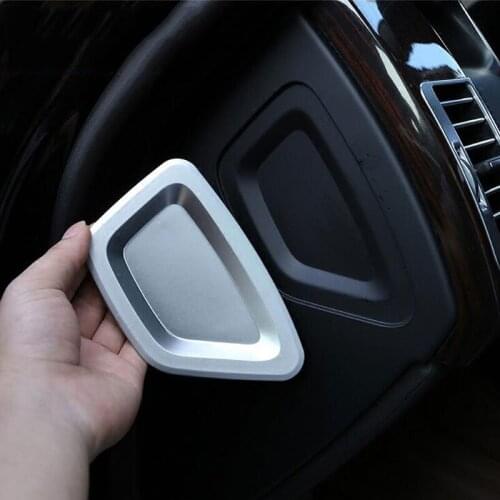 New!! ABS Chrome Side Center Console Panel Cover Trim For Range Rover Vogue 2014-2017 Set of 2pcs Car Styling