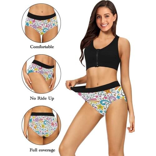 New Sports Shorts Sexy Womens Cotton Panties Girl Briefs Ms. Cotton Underwear Bikini Underwear Sexy Ladies Briefs