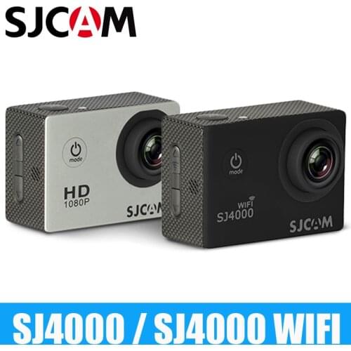 Original SJCAM SJ4000 Series 1080P HD 2.0" SJ4000 / SJ4000 WIFI Action Helmet Camera Waterproof Camera Sports DV Car Registrar