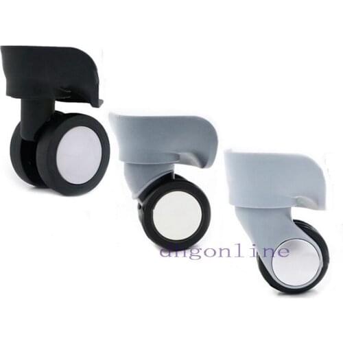 A Pair Wheel Repair Universal Swivel Caster Luggage Suitcase 360 Spinner Replace Wheels W030