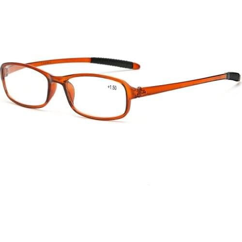 Unisex Foldable Reading Glasses With Case Ultralight Blue Light Blocking Reading Magnifying Presbyopic Glasses +1.00~+4.00