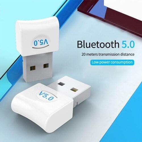 USB Bluetooth Dongle Adapter V5.0 for PC Computer Laptop Wireless Music Audio Speaker Earphone Receiver Transmitter Transmisor