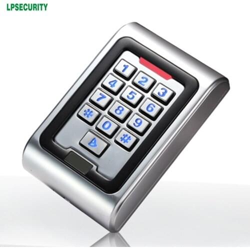 WG26 Input/output IP68 Waterproof standalone Access Control K8 with digital keyboard 2000 ID cards user