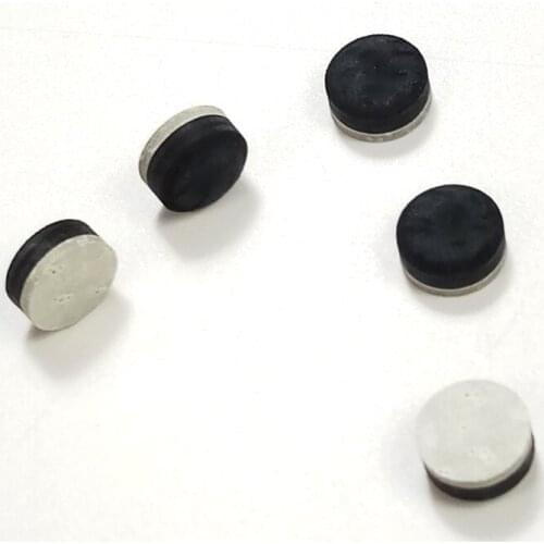 Xmlivet 10pcs 2colors professional Pool cue tip 9/10/11/12/13.5mm Radian snooker tips Billiards accessories