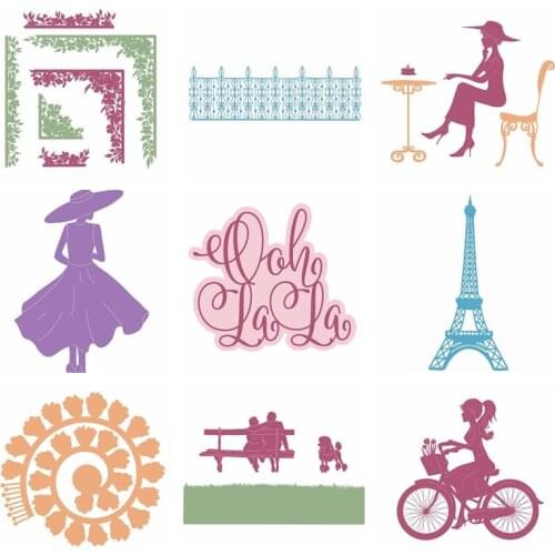 Wonderful Life Metal Cutting Die Stencil For Scrapbooking Paper Cards Crafts Handmade Embossing Decorative 2019 Newest Die Cut