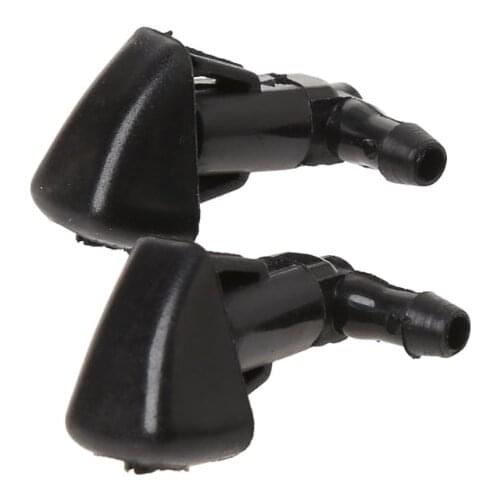 2 Pcs Windshield Wiper Water Spray Jet Washer Nozzle For 2003-2007 Accord
