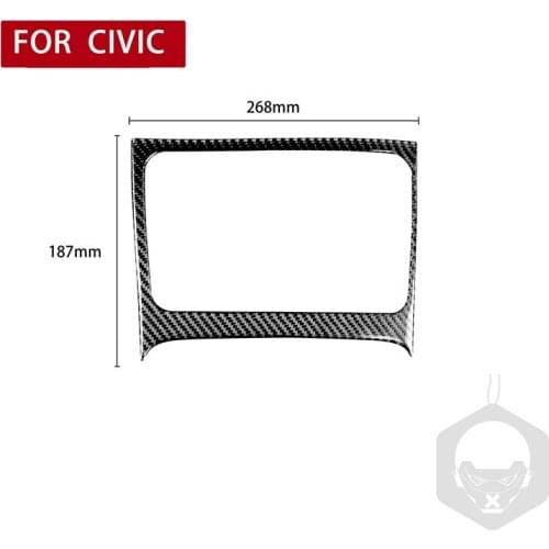 For Civic 8 Gen 2006-2011 Car Large Storage Box