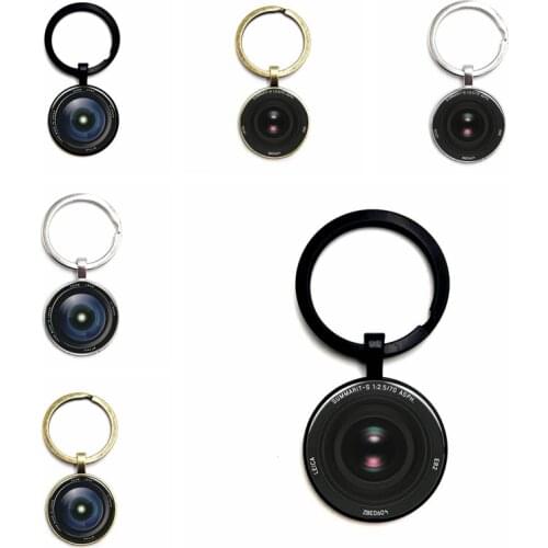New Popular Keychain Camera Pendant with SLR Lens Photographer SLR Enthusiast Keychain Personality Jewelry Gift Between Friends