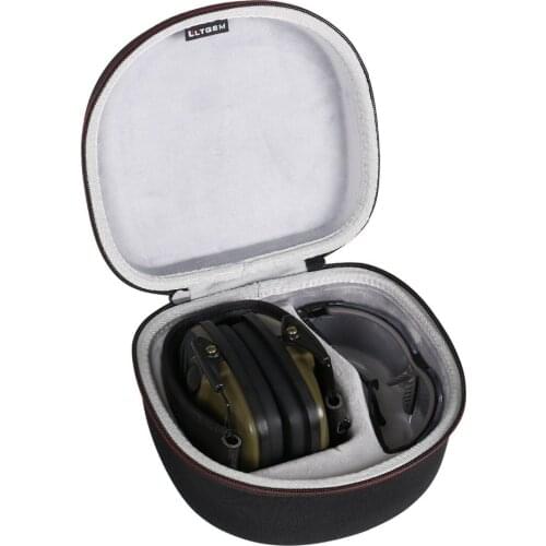 LTGEM Case for both Howard Leight by Honeywell Impact Sport Earmuff and Genesis Sharp-Shooter Safety Eyewear Glasses (R-03570)