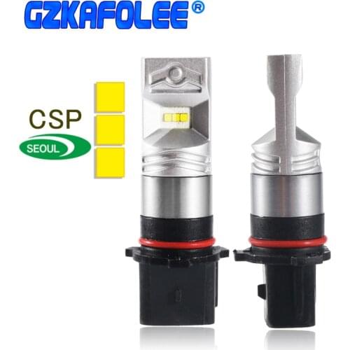 Gzkafolee P13W led PSX26W Daytime Running Lights Car Fog lamp Brake Lights Reverse Lights 1800LM CSP Y19