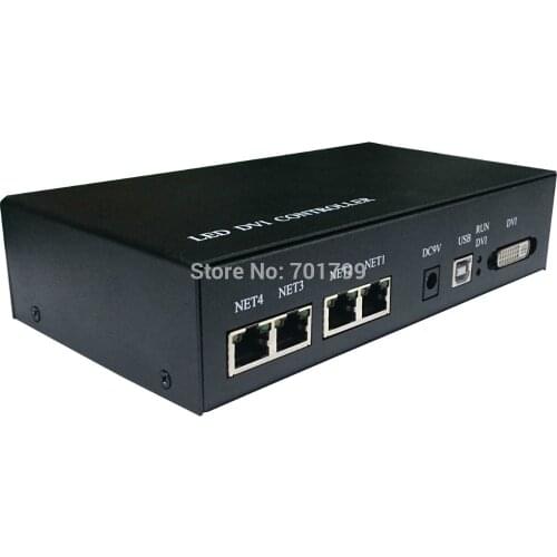 H803TV;DMX /SPI LIVE transmission controller computer or DVI to LED Display;madrix controller for 3D and music effect