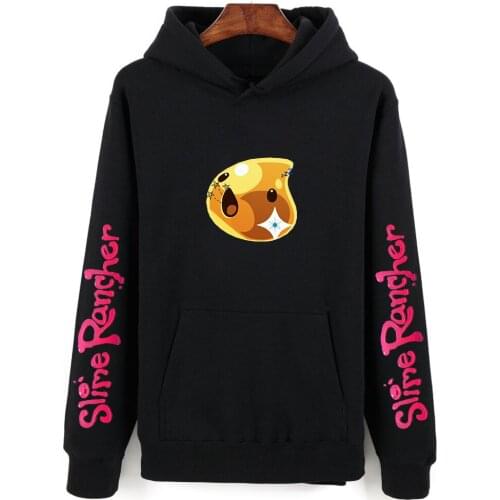 Anime Slime Rancher Hoodie Kids Long Sleeve Pullover Women Men Tracksuit Harajuku Streetwear Simulation Game Kawaii Boy Clothes