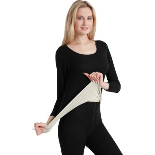 2020 Women Thermal Underwear Sets Warm Sexy Ladies Intimates Long Johns Thermal Underwear Thermal Pajamas Woman Winter Clothing
