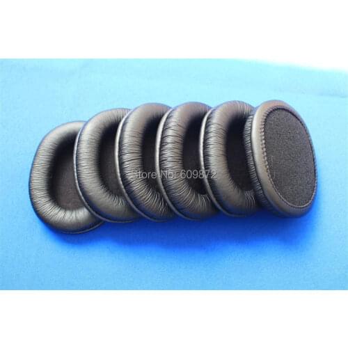 Linhuipad 1000pcs MDR 7506 Leather Ear Pads Headset Ear Cushions Durable Sponge earpads fit on SONY MDR-7506, V6, HD202