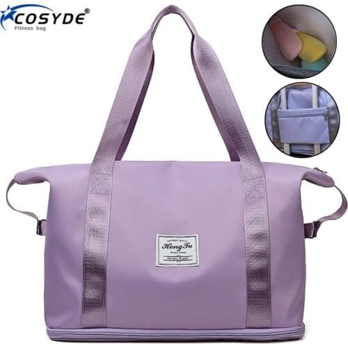 Wet And Dry Fitness Gym Bag Men And Women Training Wallet Yoga Track Yoga Adjustable Sports Bag Daily Shoulder Bag 2020 New