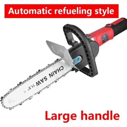 Upgrade Electric Saw Parts 11.5 Inch M10/M14/M16 Chainsaw Bracket Changed 100 125 150 Angle Grinder Into Chain Saw