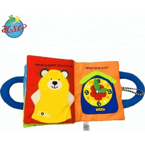 Wholesale Animal Printed Children Book Custom Educational Toys Book For Kids