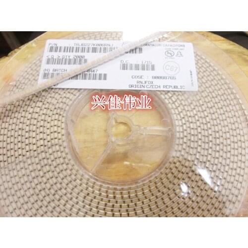 Original 20pcs/ 227J 6.3V220UF B 3528 1210 220UF/6.3V Tantalum Capacitor