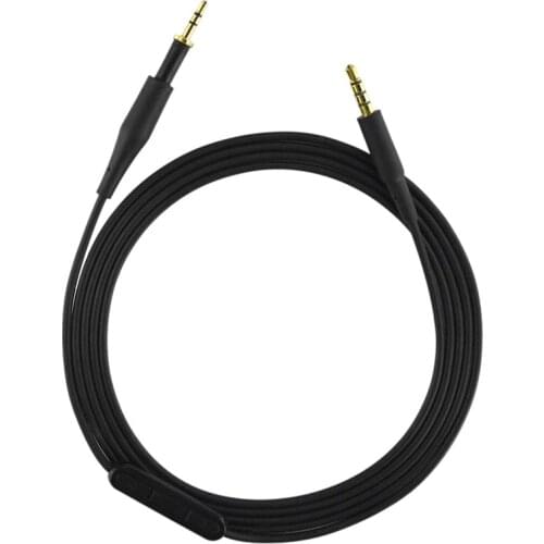 Replacement Cable Audio Cord with Mic Volume Control for AKG K430 K450 K451 K452 Q460 K480 JBL J55 J88 Headphones