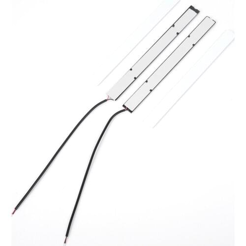 2Pcs 17cmCOB LED Light Strip RED Daytime Running Light Car Strip Light External Lights Auto Waterproof Car Styling Led DRL Lamp