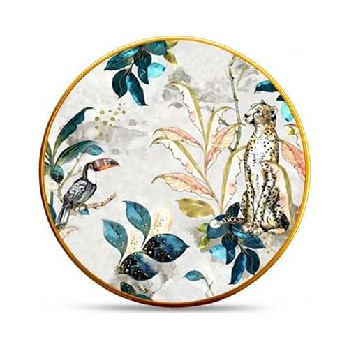 Majida Service Plate 6 Pieces 25 Cm Jungle