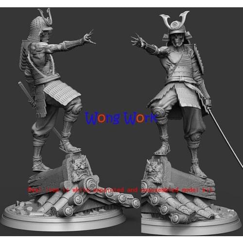 Wong Work Unpainted 30cmH 50cmH 3D Printing Unassembled Garage Kits GK Model Kit Figure Statue TTG-210513-39