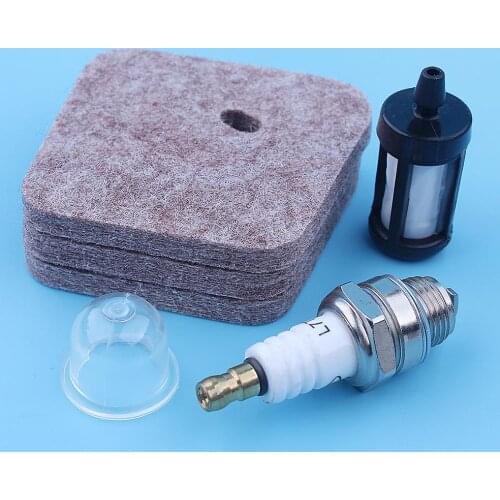 Air Filter Tune Up Kit For Stihl FS38 FS45 FS46 FS55 KM55 HS45 FS55R Trimmer Brushcutter